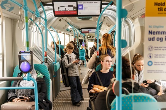 Nordens travleste buslinje fyldte 1 år Nordens travleste buslinje fyldte 1 år