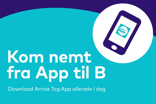 Arriva lancerer digital Enkeltbillet Arriva lancerer digital Enkeltbillet