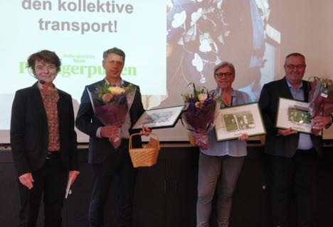 Passagerpulsen uddelte priser på konference Passagerpulsen uddelte priser på konference