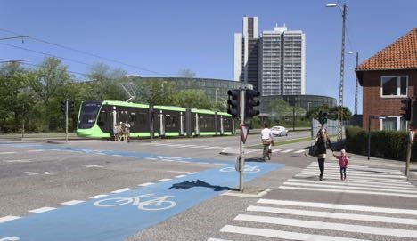 Hovedstadens letbanetog bliver grønne