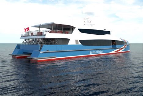 Samsø får en hurtig forbindelse til Aarhus Samsø får en hurtig forbindelse til Aarhus