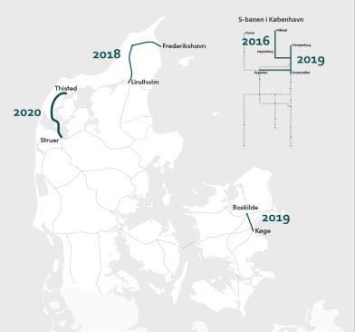 Thybanen er tredie bne ERTMS-strkning