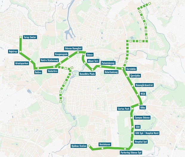 Merpris for 2. etape af Odense letbane rokker ikke flertallet