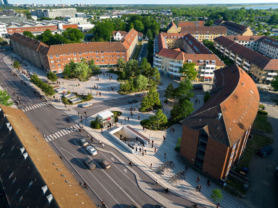 Nye metrostationer giver nye forpladser i Sydhavn og Valby 
