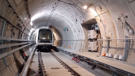 Valby og Sydhavnen i Kbenhavn fr metro-linie