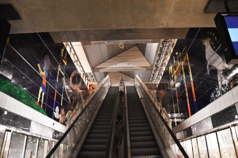 Metrostation bner for nysgerrige fr metro-togene krer