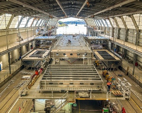 Vrft p Tasmanien skal bygge en elektriske hurtigfrge mere