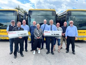 Busselskaber med hj kundetilfredshed fr bonus fra trafikselskab