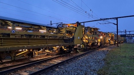 Sporarbejde mellem Fredericia og Padborg bliver afsluttet i løbet af efteråret Sporarbejde mellem Fredericia og Padborg bliver afsluttet i løbet af efteråret