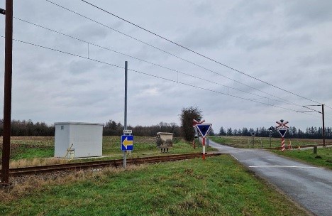 Seks jernbaneoverkørsler uden bomme får overvågningskameraer