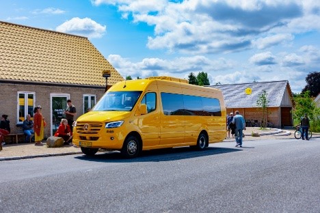 Vestmøn har fået bus på bestilling i områder uden busser